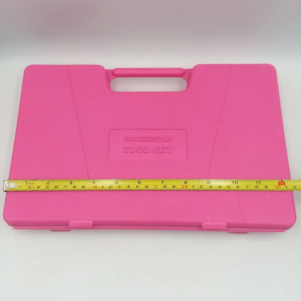 Pink Household DIY Tool Set Hammer Pliers Screwdrivers Womens‎ Dorm